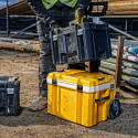 DWST83281-1 DeWALT TSTAK šaltdežė + DWST1-81078 TSTAK radijo grotuvas + DCC018NT 18V oro kompresorius - pompa