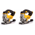 2 x DCS331N DeWALT 18V XR Li-Ion siaurapjūklis