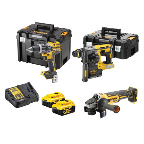 DCK306P2T DeWALT 18V įrankių rinkinys (2 x 5.0 Ah)