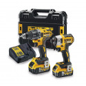 DCK268P2T DeWALT 18V suktuvų rinkinys (2 x 5.0 Ah)