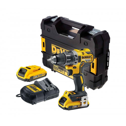 DCD791D2 DeWALT 18V suktuvas – gręžtuvas (2x2.0 Ah)