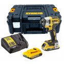 DCF887D2 DeWALT 18V smūginis suktuvas (2x2.0 Ah)