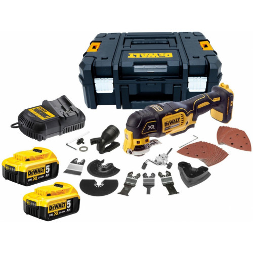 DCS355P2 DeWALT 18V daugiafunkcinis įrankis (2x5.0 Ah)