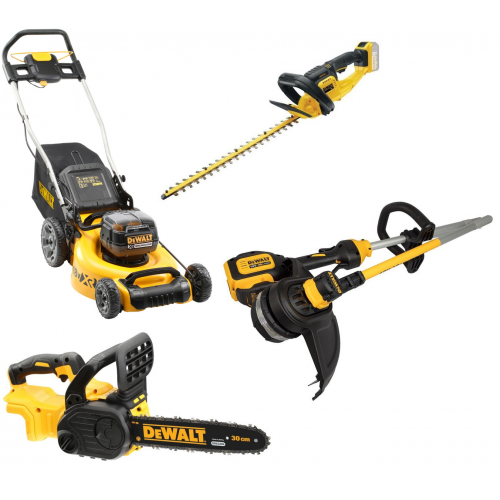 DeWALT 18V sodininko rinkinys (DCMW564N + DCMST561N + DCM565N + DCM563PB)