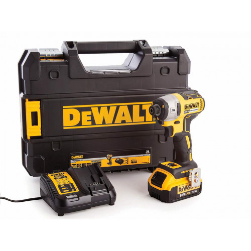 DCF887P1 DeWALT 18V smūginis suktuvas (1x5.0 Ah)