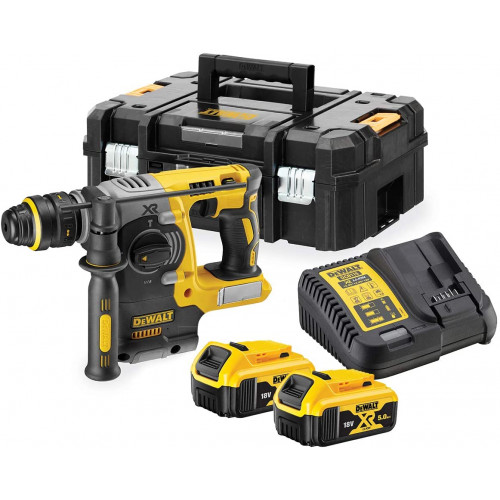 DCH273P2T DeWALT 18V SDS-Plus perforatorius (2x5.0 Ah)