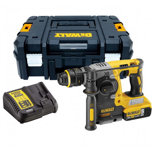 DCH273P1T DeWALT 18V SDS-Plus perforatorius (1x5.0 Ah)