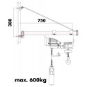 SA600750 Holzmann Schwenkarm für ESZ