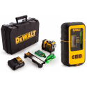 DCE089D1G DeWALT kryžminių linijų lazeris + DeWALT lazerio detektorius
