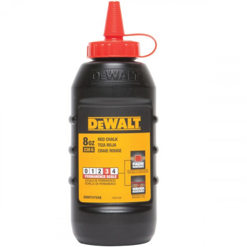 DWHT47048L DeWALT raudona kreida