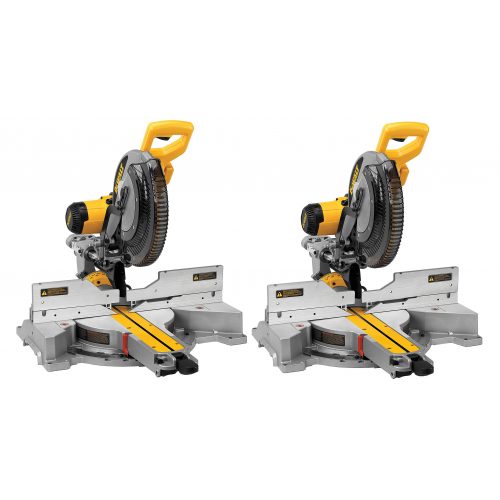 2 x DWS780XPS DeWALT 305 mm slankus skersinis pjūklas