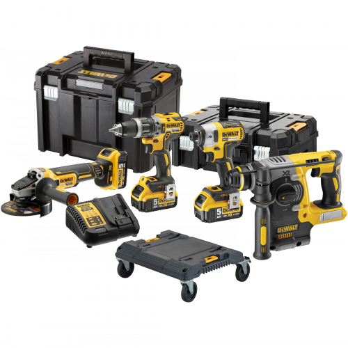 DCK422P3T DeWALT 18V combo rinkinys, (3x5.0 Ah) + DOVANA!