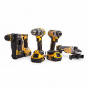 DCK422P3 DeWALT 18V combo rinkinys , 3 x 5.0 Ah lagaminas