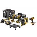 DCK422P3 DeWALT 18V combo rinkinys , 3 x 5.0 Ah lagaminas