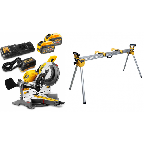 DHS780T2 + DE7023 DeWALT Elektrinio pjūklo stalas