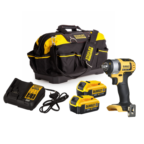 DCF880M2S DeWALT 18V smūginis veržliasukis (2x4.0 Ah)