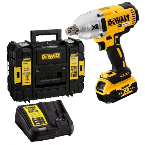 DCF897N DeWALT 18 V XR Li-Ion bešepetėlinis smūginis veržliasukis