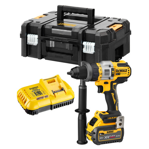 DCD999X1 DeWALT 18V FLEXVOLT Advantage suktuvas - smūginis gręžtuvas (1x9.0 Ah)