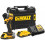 DCF850D2T DeWALT 18V itin kompaktiškas smūginis suktuvas (2x2.0 Ah)