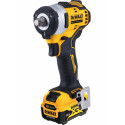 DCF901P1 DeWALT 12V kompaktiškas smūginis veržliasukis (1x5.0 Ah)