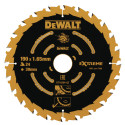 DeWALT pjovimo diskas medienai 190mm x 30mm 24T