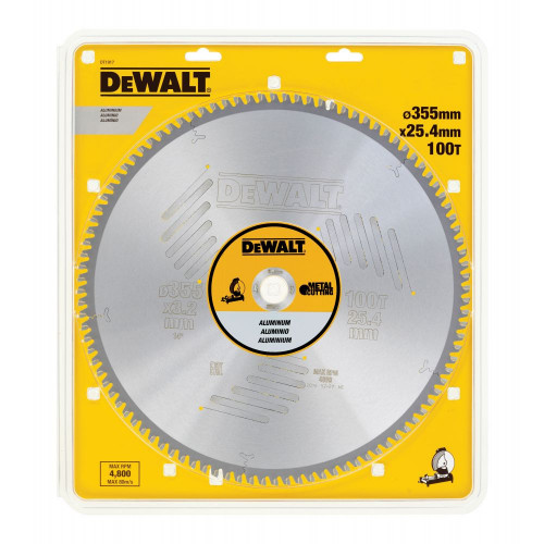 DT1917 DeWALT pjovimo diskas metalui 355mm x 25,4mm