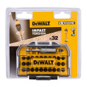 DT70560T DeWALT smūginių sukimo antgalių rinkinys 31vnt. + magnetinis laikiklis