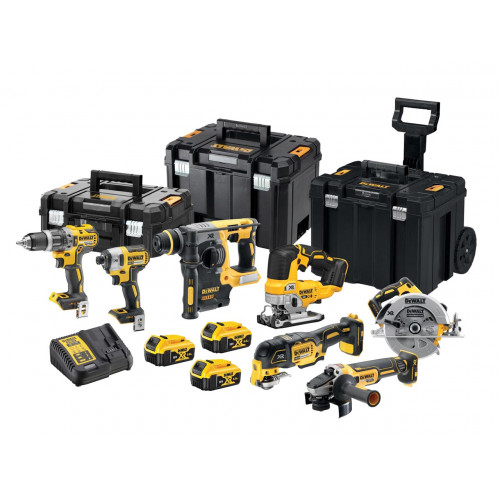 DCK755P3T DeWALT 18V įrankių rinkinys (3 x 5.0 Ah)