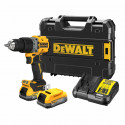 DCD805E2T DeWALT 18V suktuvas-smūginis gręžtuvas (2x1.7 Ah)