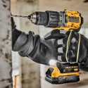 DCD805E2T DeWALT 18V suktuvas-smūginis gręžtuvas (2x1.7 Ah)