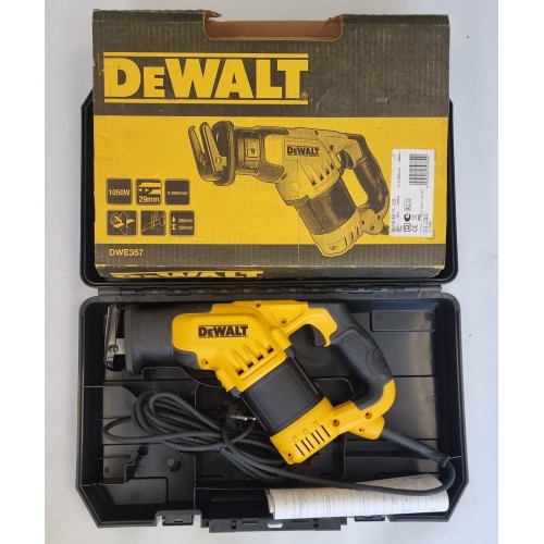 EKSPOZICINIS DWE357K DeWALT 1050 W kompaktiškas tiesinis pjūklas