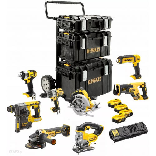 DCK854P4 DeWALT įrankių rinkinys (4x5.0 Ah)