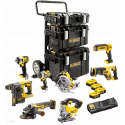 DCK854P4 DeWALT įrankių rinkinys (4x5.0 Ah)
