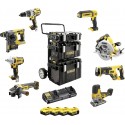 DCK856P4 DeWALT įrankių rinkinys (4x5.0 Ah)