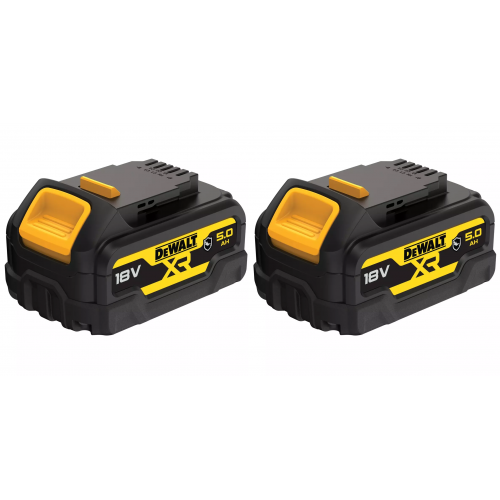 DCB184P2G DeWALT 18V XR Li-Ion akumuliatoriai (2x5.0 Ah)