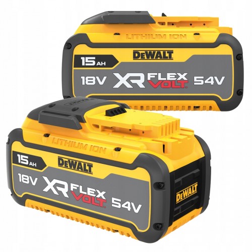 DCB549Z2 DeWALT FLEXVOLT akumuliatoriai 18V/54V Li-ion (2x15.0 Ah)
