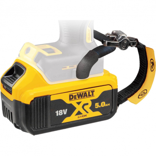 DCB184LR DeWALT 18V 5.0 Ah XR Li-Ion akumuliatorius su dirželiu