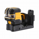 DCE825NG18 DeWALT 12/18V 5 taškų kryžminis žaliųjų spindulių lazeris