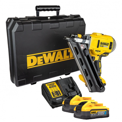 DCN692H2 DeWALT 18V 2 greičių viniakalė (2x5.0 Ah)