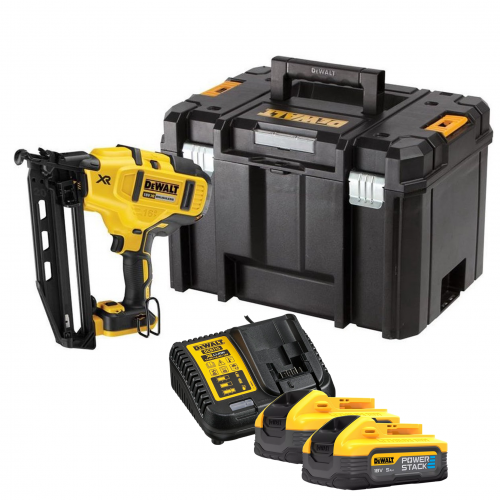 DCN660H2T DeWALT 18V 16 Ga viniakalė (2x5.0 Ah)