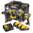 DCK368P3T DeWALT įrankių rinkinys (3x5.0 Ah)