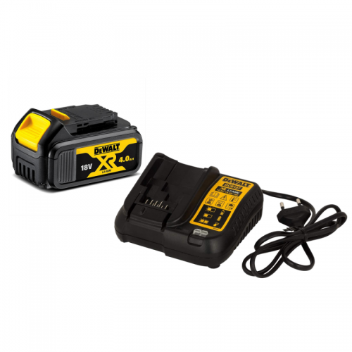 DCB107P2 DeWALT baterijų ir įkroviklio rinkinys