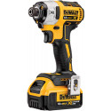 DCK266P2 DeWALT 18V smūginis suktuvas + suktuvas-gręžtuvas (2x5.0 Ah) + DOVANA!