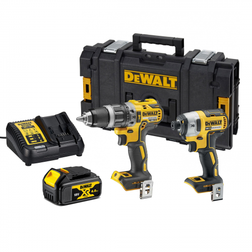 DCK268P2T DeWALT 18V suktuvų rinkinys (2 x 5.0 Ah)