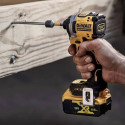 DCK296P1 DeWALT 18V kompaktiškas smūginis suktuvas + suktuvas-gręžtuvas (1x5.0 Ah) + DOVANA!