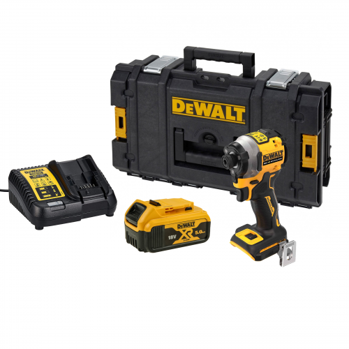 DCF850N DeWALT 18V itin kompaktiškas smūginis suktuvas