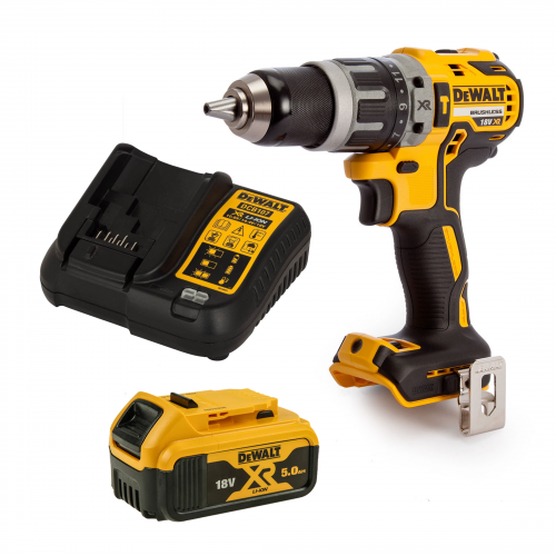 DCD796NP1 DeWALT 18V suktuvas – smūginis gręžtuvas (1x5.0 Ah)