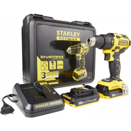 FMC628D2K Stanley 18V smūginis suktuvas-gręžtuvas