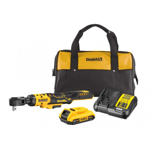 DCF512D1G DeWALT 18V akumuliatorinė terkšlė (1x2.0 Ah)