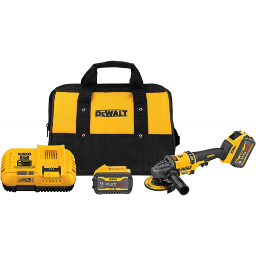 DCG440N DeWALT FLEXVOLT 54V 180 mm kampinis šlifuoklis